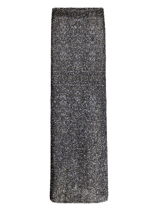 Sequin-Embellished Skirt