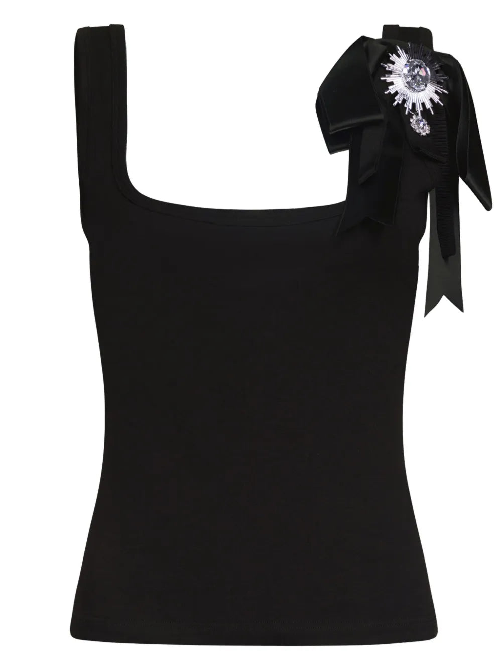 Crystal-Embellished Tank Top