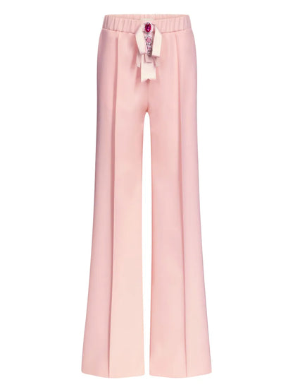 Crystal-Embellished Trousers