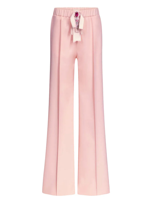 Crystal-Embellished Trousers