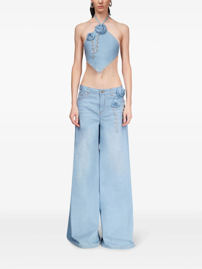 Wide-Leg Jeans