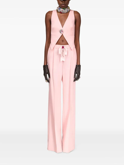 Crystal-Embellished Gilet
