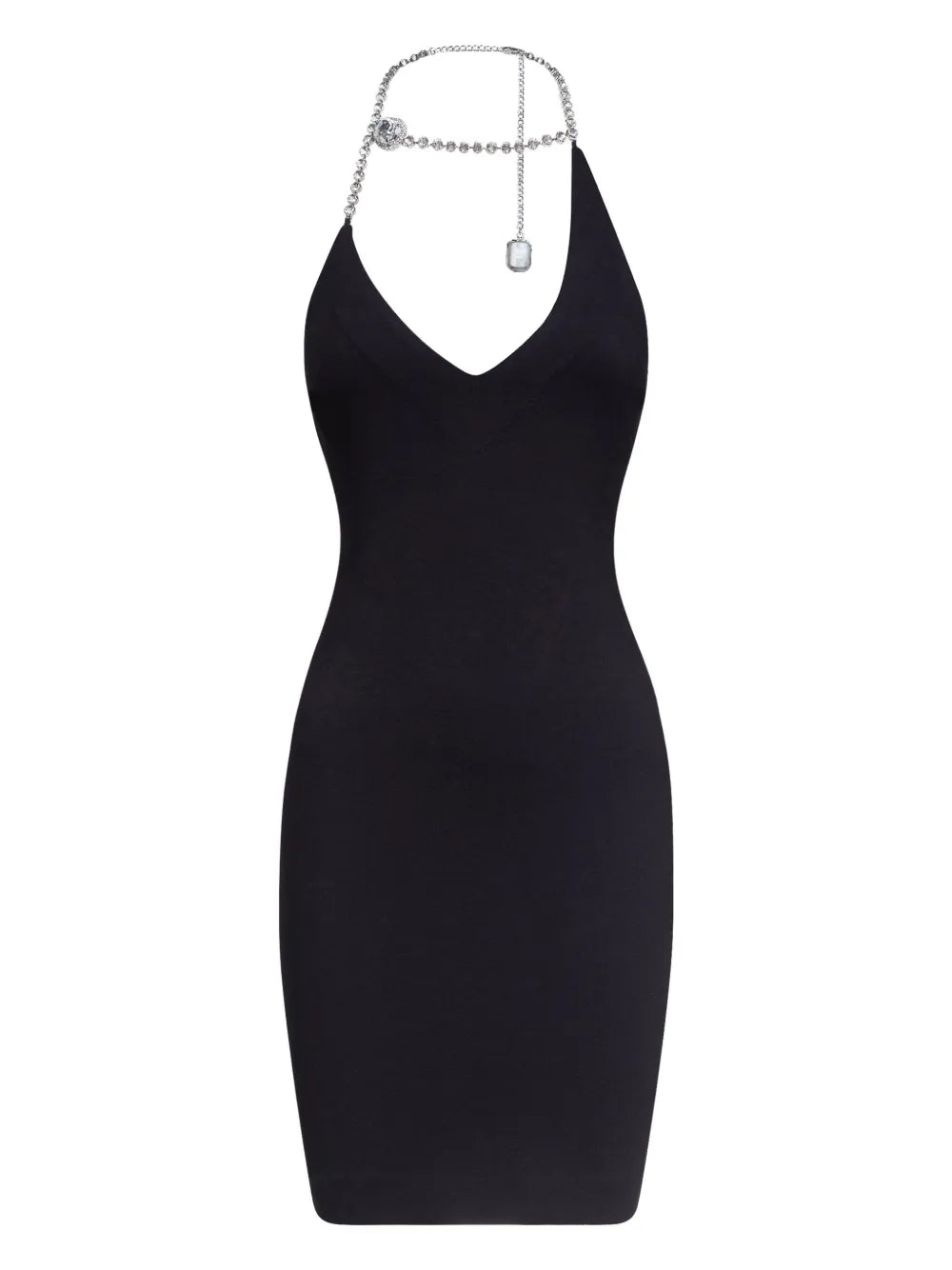 Crystal-Embellished Minidress