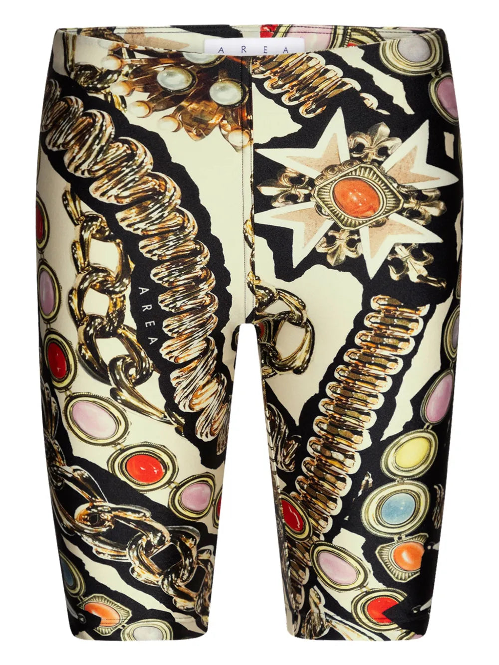 Printed Biker Shorts