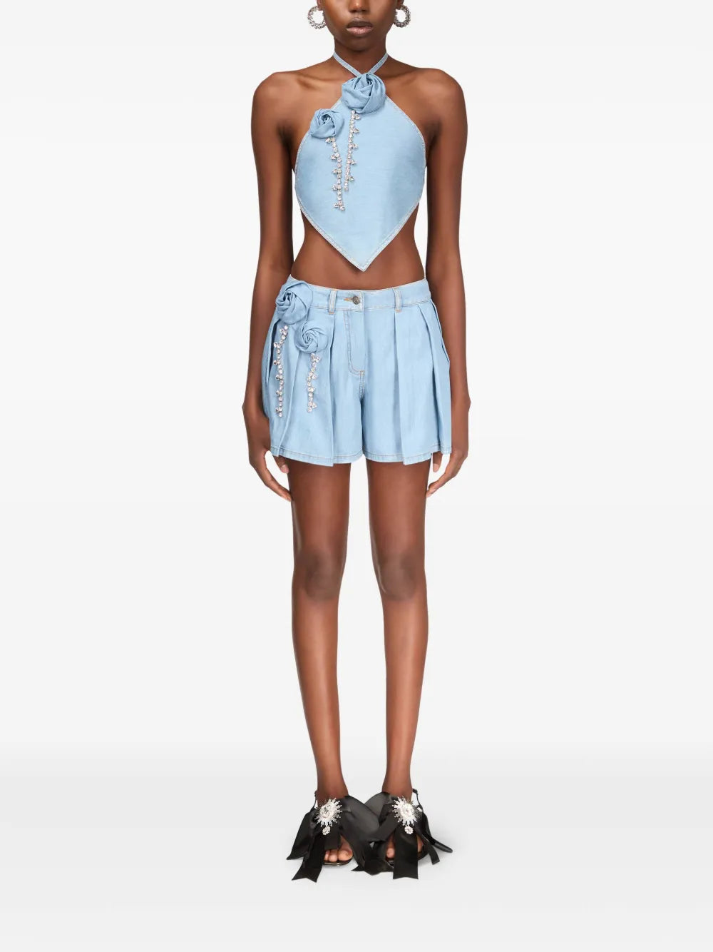 Crystal-Embellished Top
