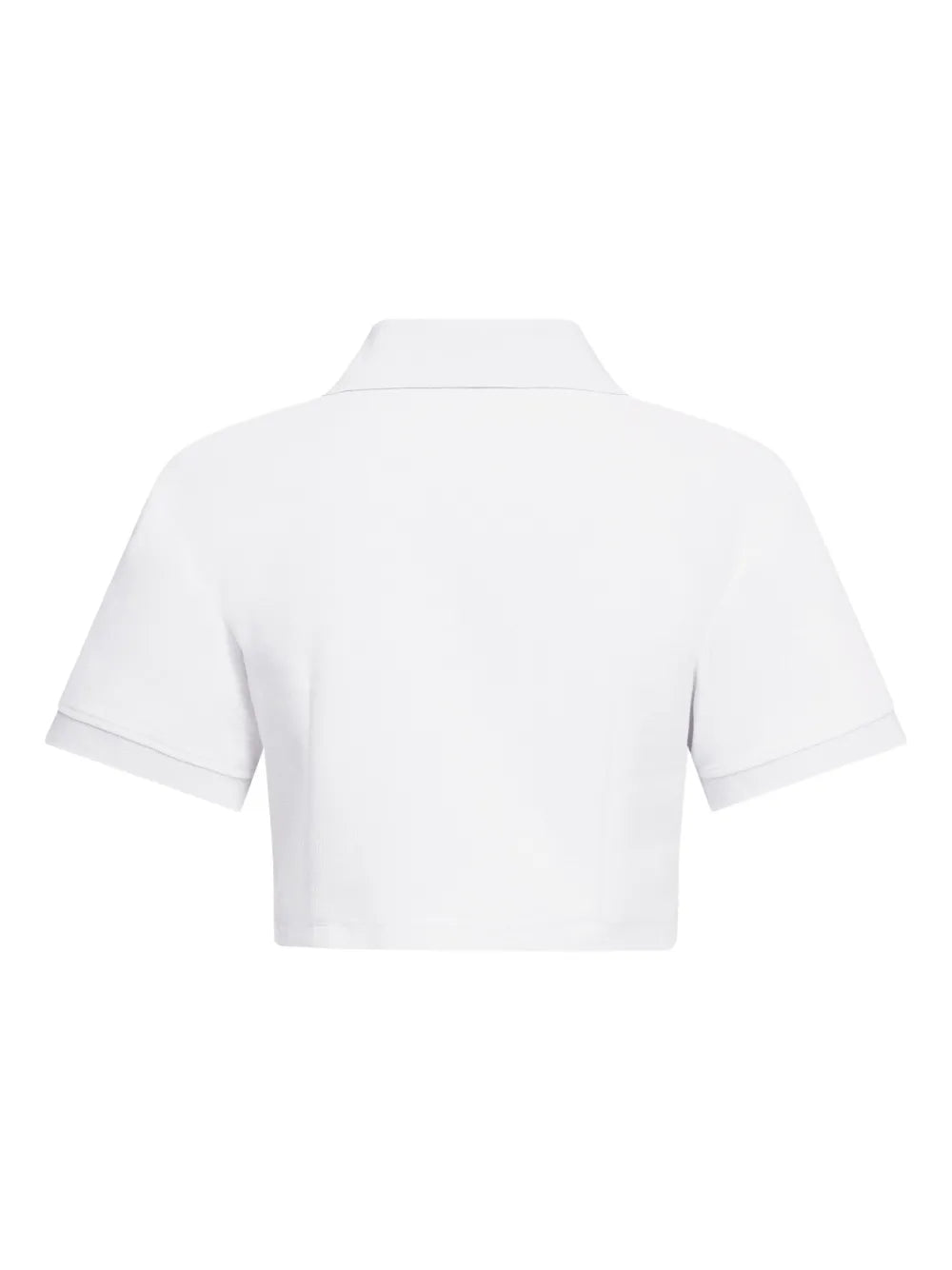 Crystal-Embellished Cropped Polo