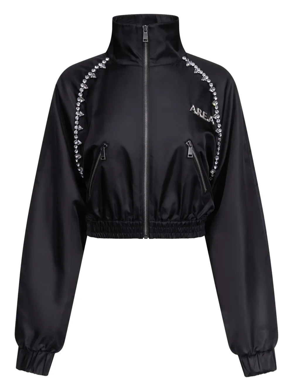 Crystal-Embellished Track Jacket