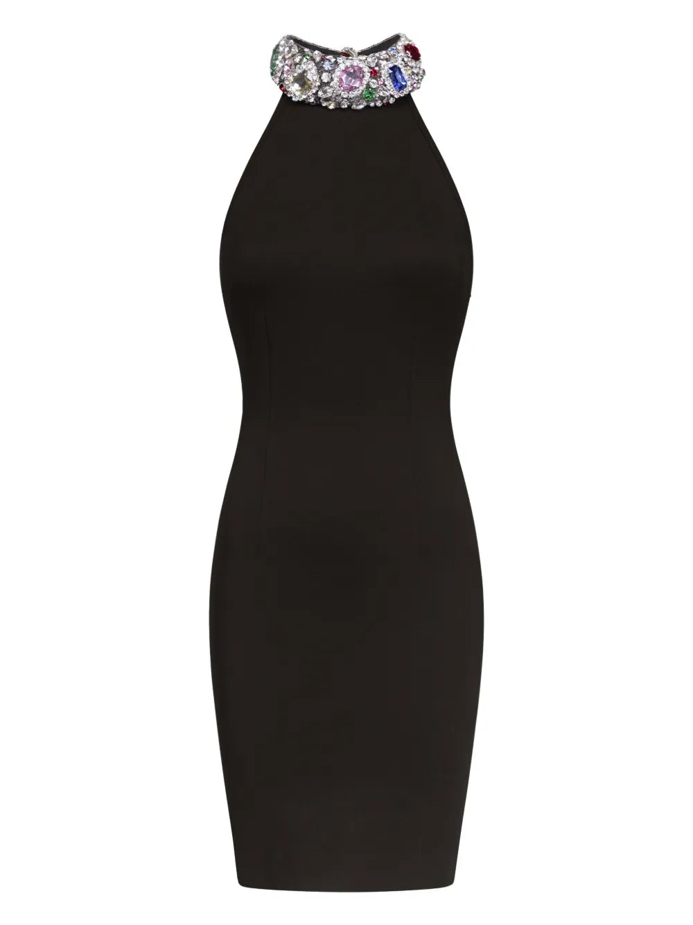 Crystal-Embellished Minidress