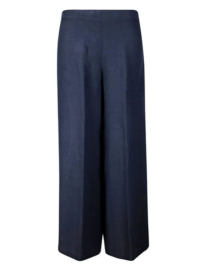 Linen Palazzo Trousers