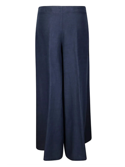 Linen Palazzo Trousers
