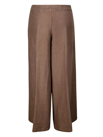 Linen Palazzo Trousers