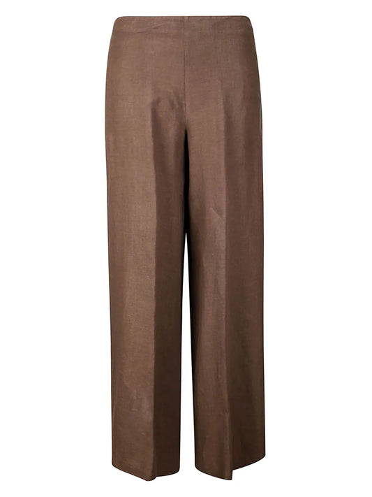 Linen Palazzo Trousers