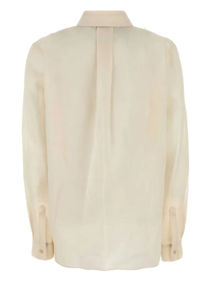 Appliqué-Detail Cotton Shirt