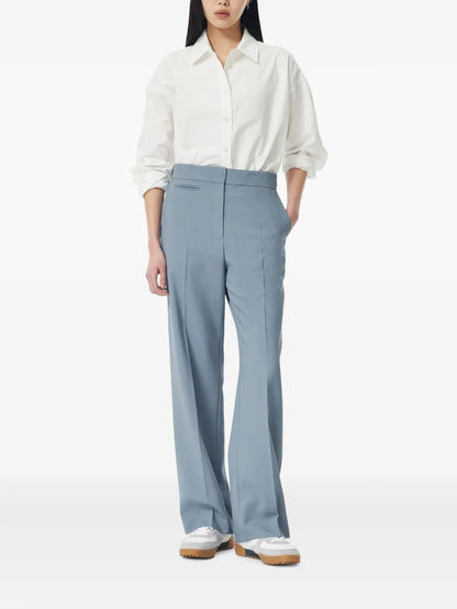 Tailored Wide-Leg Trousers