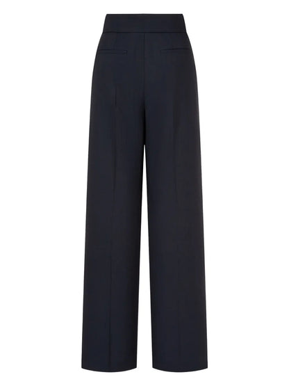 Wide-Leg Tailored Trousers