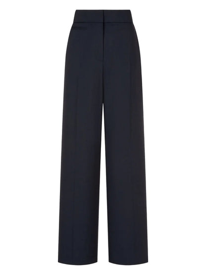 Wide-Leg Tailored Trousers