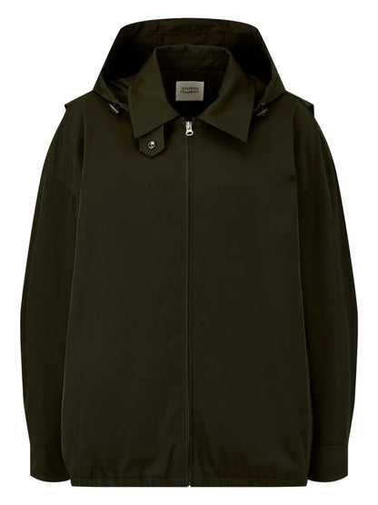 Hooded Zip-Up Jacket