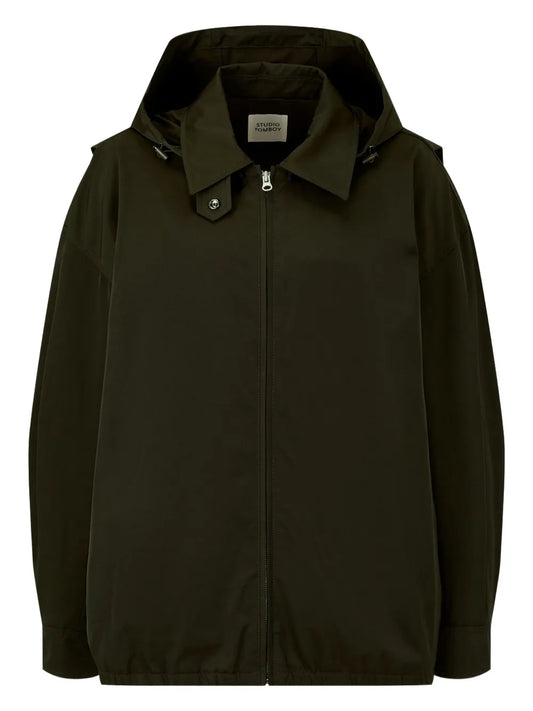 Hooded Zip-Up Jacket