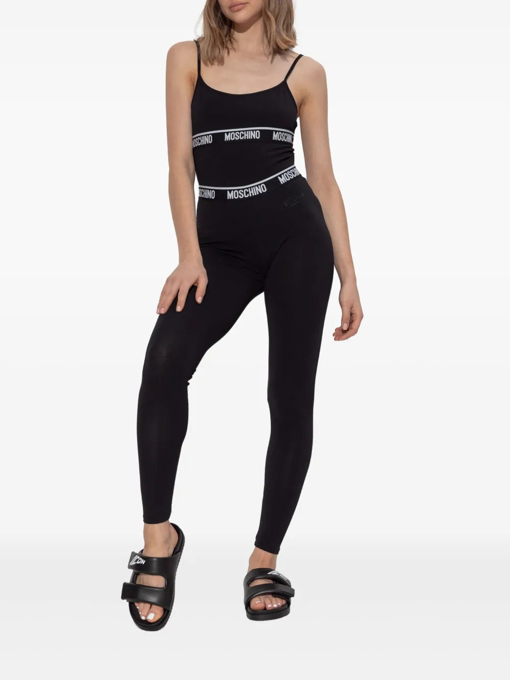 Logo-Waistband Leggings