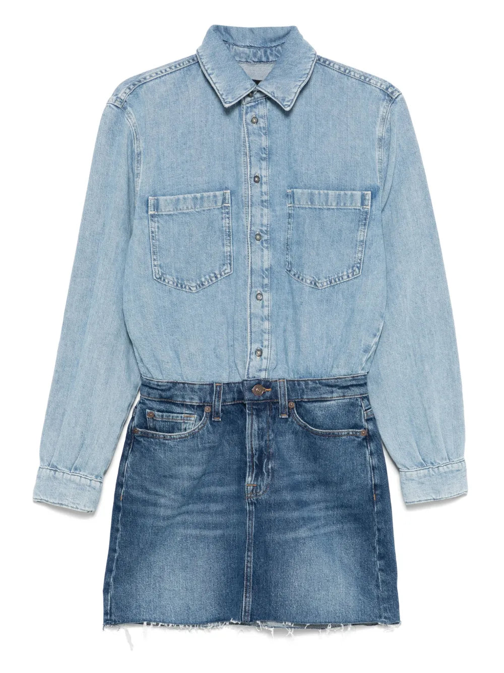 Denim Mini Skirt