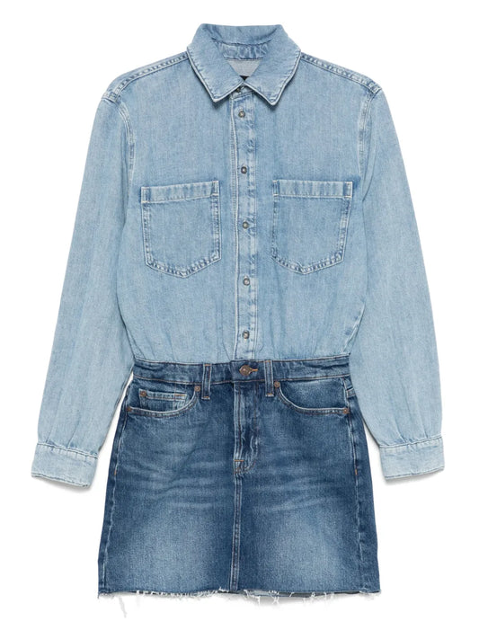 Denim Mini Skirt