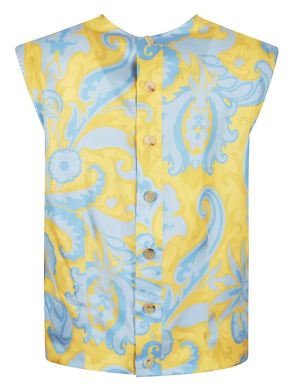 Paisley-Print Blouse