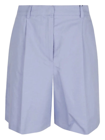 Dart-Detailing Tailored Shorts