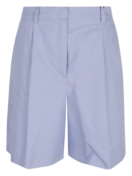 Dart-Detailing Tailored Shorts