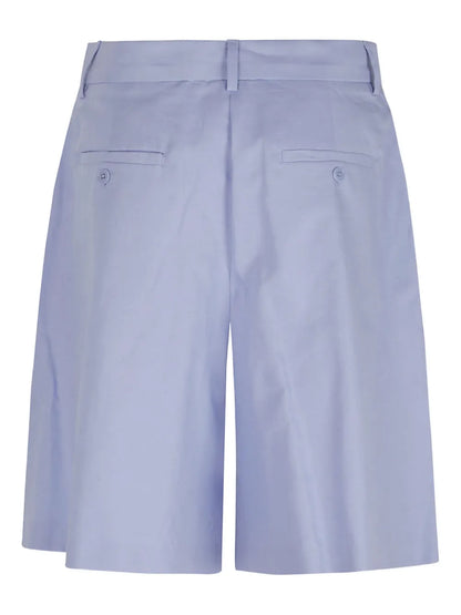 Dart-Detailing Tailored Shorts