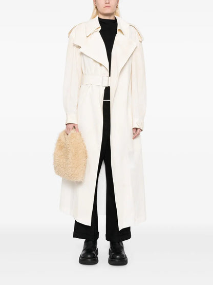 Dump Rooler Printing Trench Coat