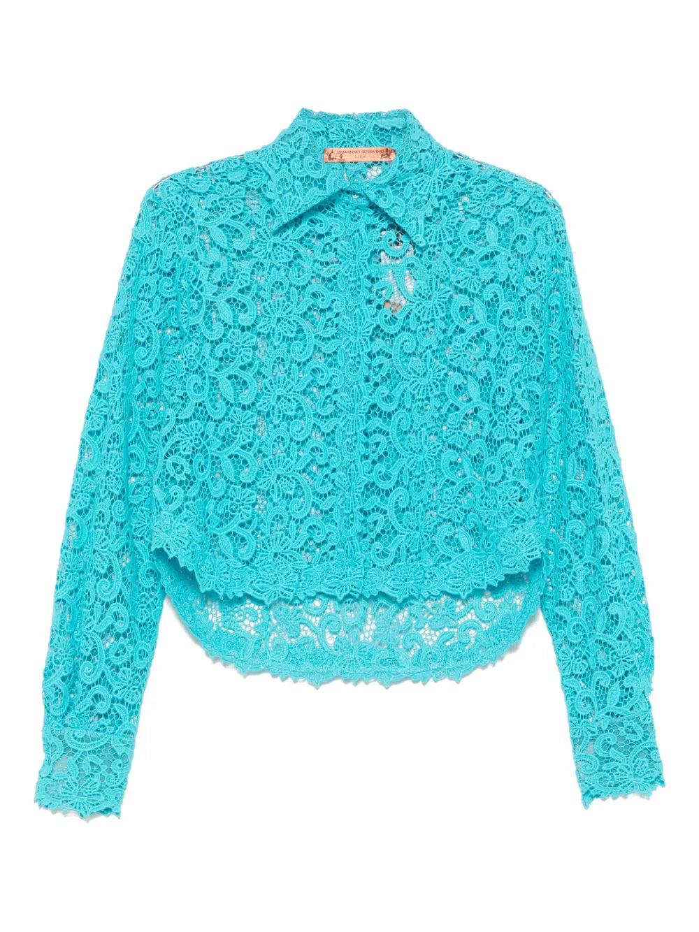 Floral-Lace Shirt