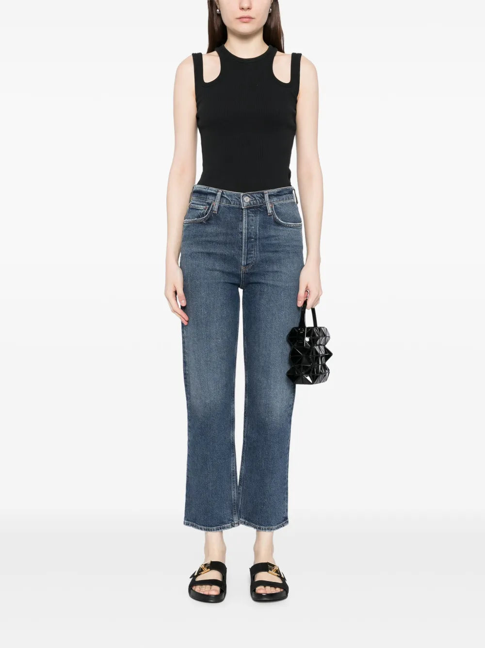 Cut-Out Detailing Tank Top