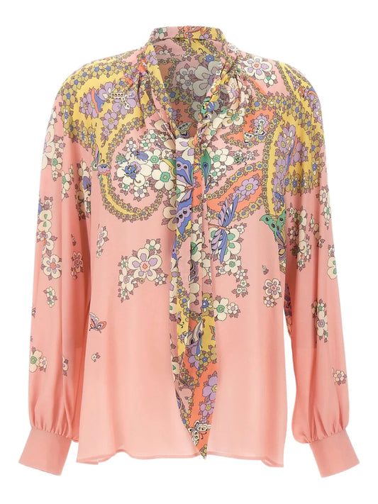 Paisley-Print Shirt