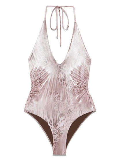 Leopard-Print Swimsuit