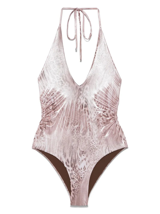 Leopard-Print Swimsuit