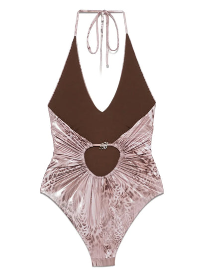 Leopard-Print Swimsuit