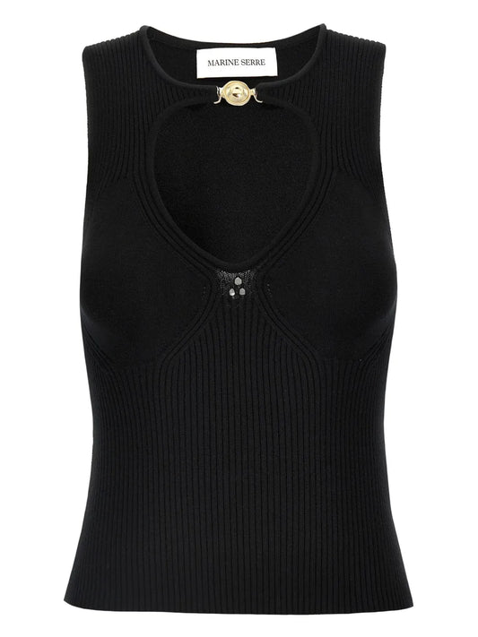 Open-Knit Tank Top