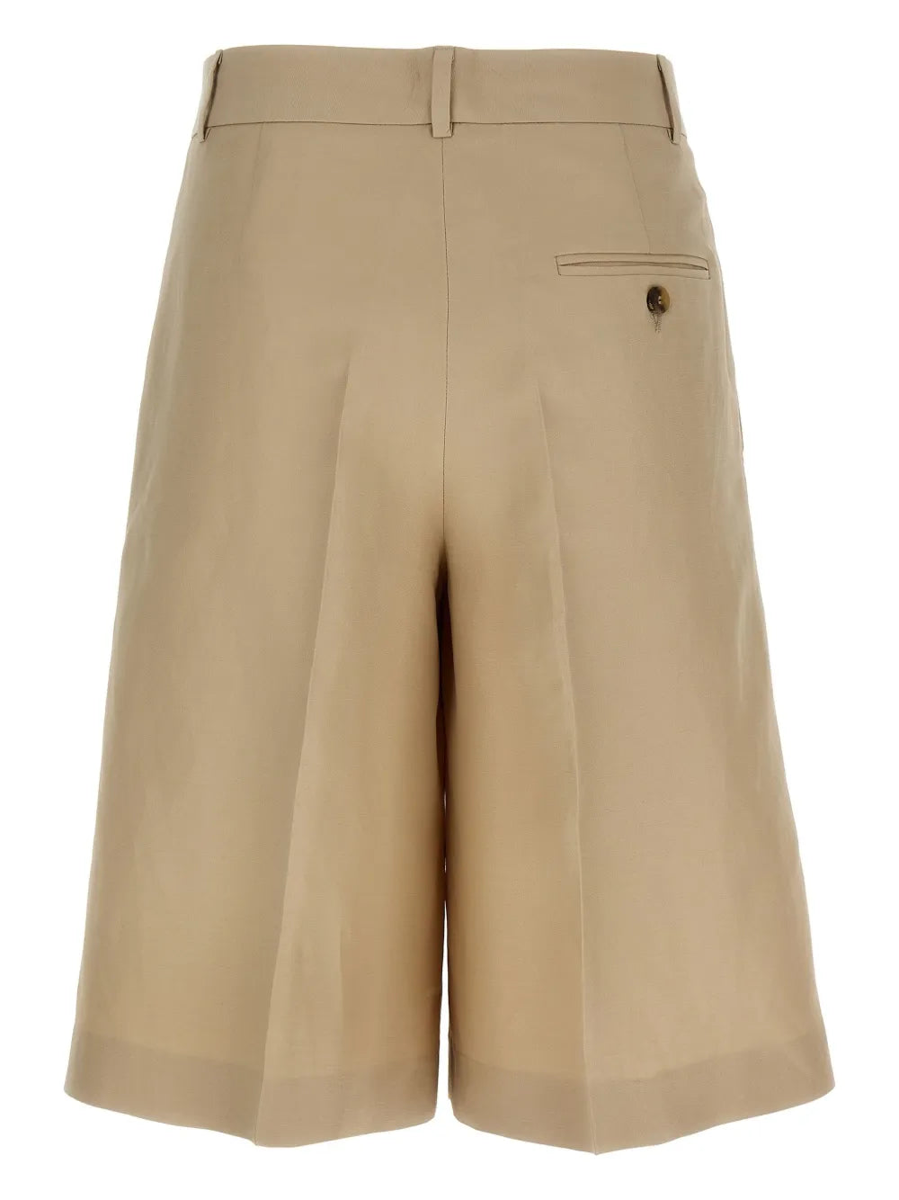 Linen-Blend Shorts