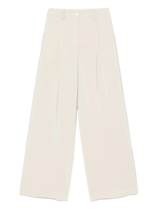 Pleat-Detail Trousers