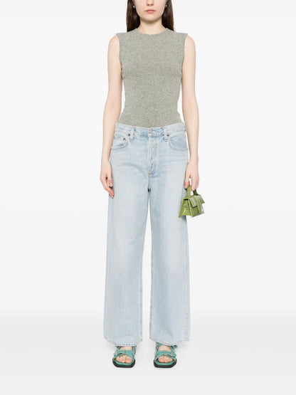 Wide-Leg Jeans