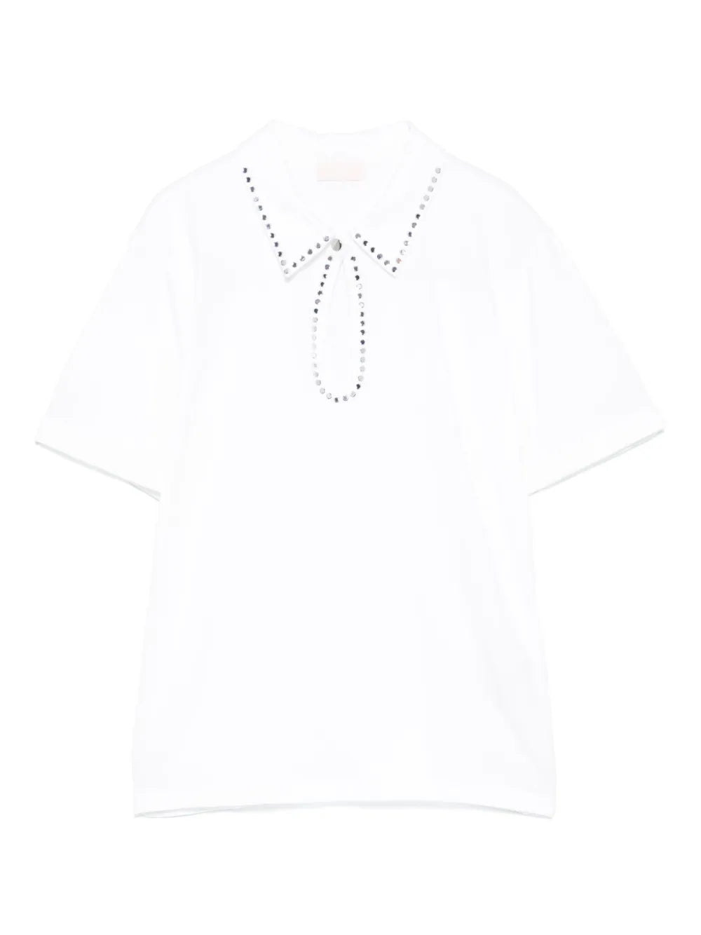Rhinestone-Embellished T-Shirt
