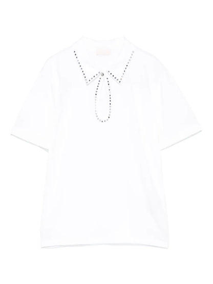 Rhinestone-Embellished T-Shirt