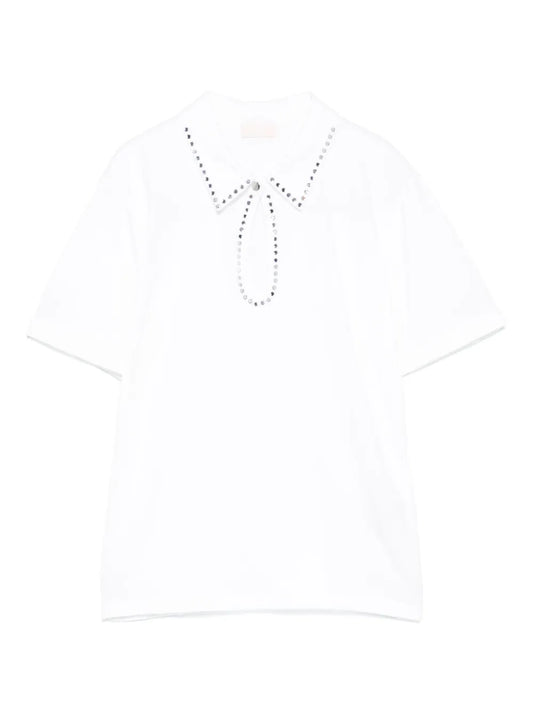 Rhinestone-Embellished T-Shirt