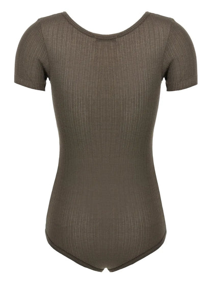 Ribbed-Knit Body