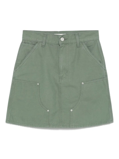 Double Knee Mini Skirt