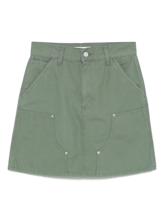 Double Knee Mini Skirt