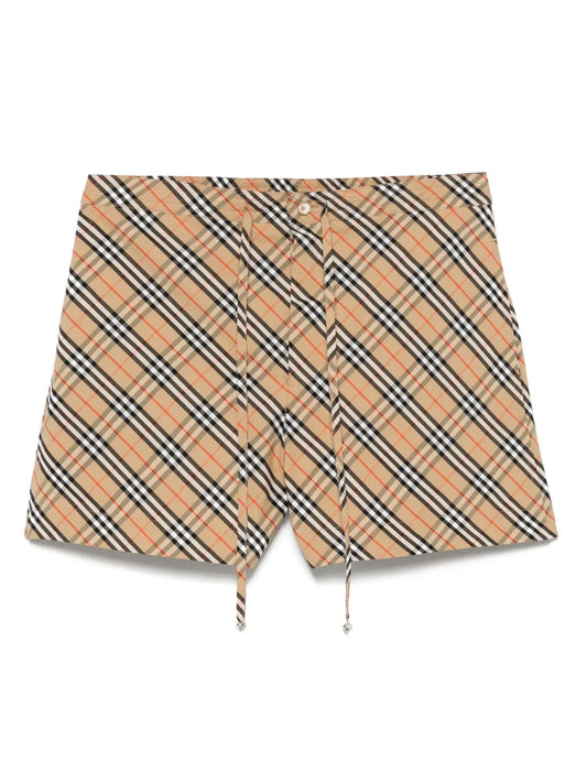 Vintage Check Shorts