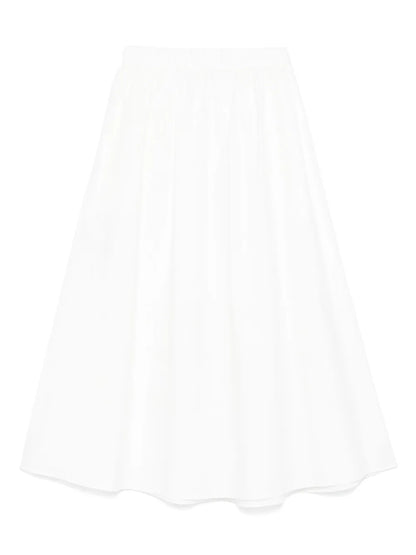 Embroidered Midi Skirt