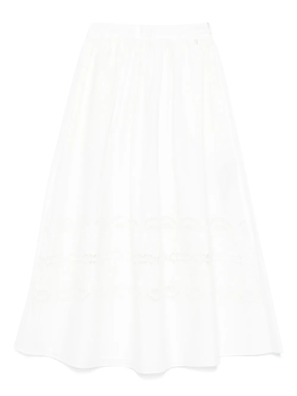 Embroidered Midi Skirt