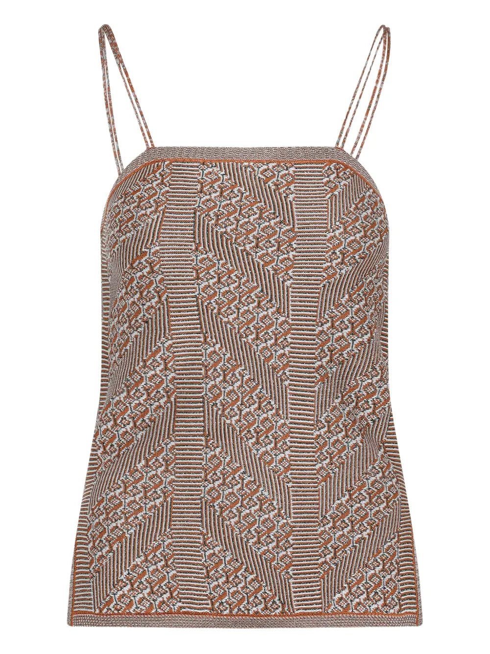 Abstract-Print Top